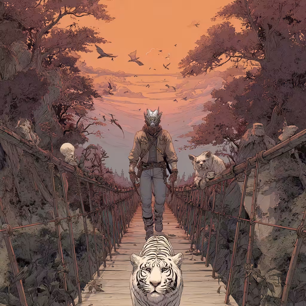 The Traveler on the Bridge