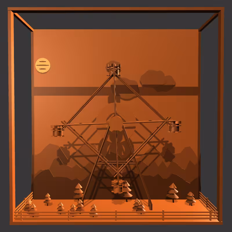 “Uncle Run” Fun Park: Ferris Wheel #16