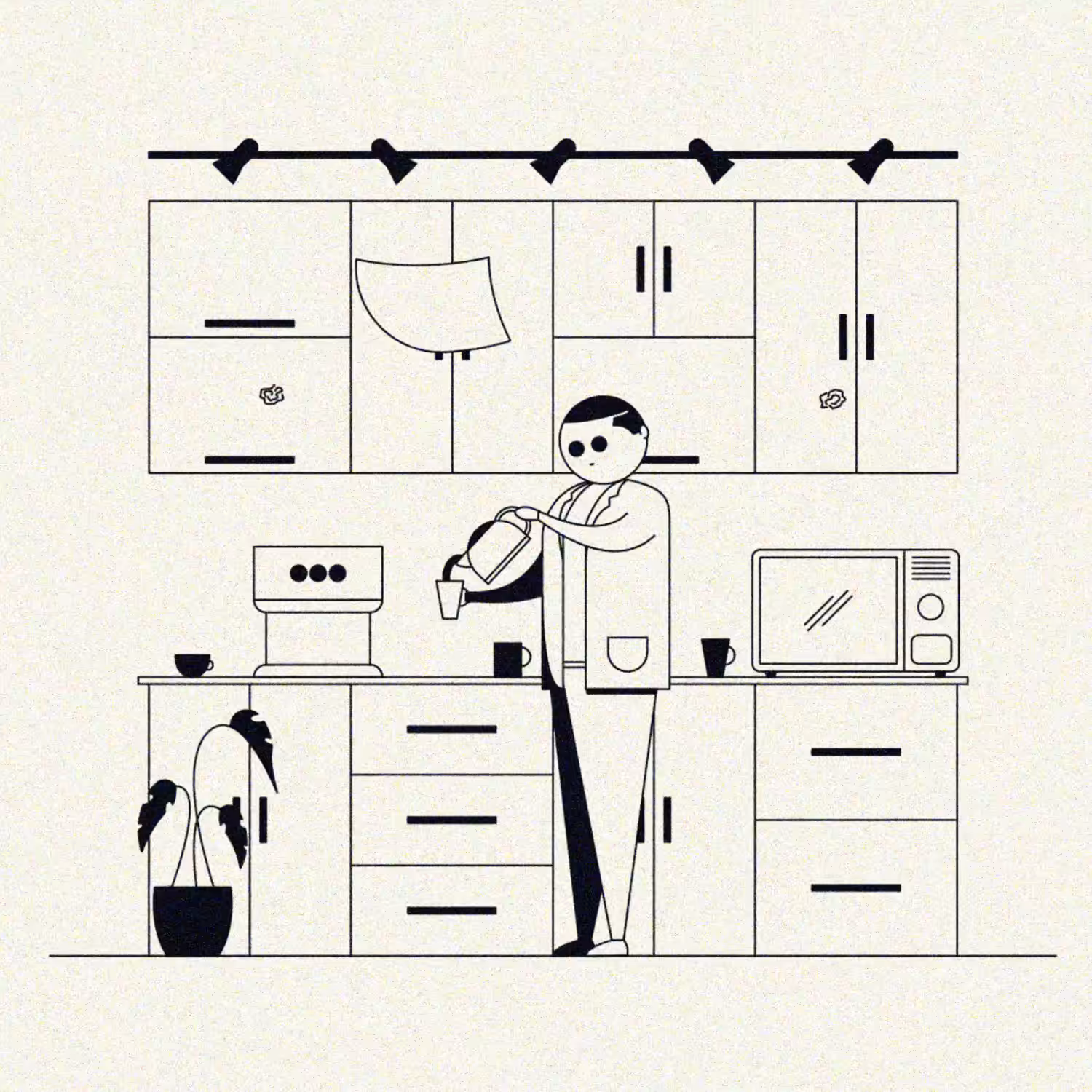 Office Guy #4 — One more coffee