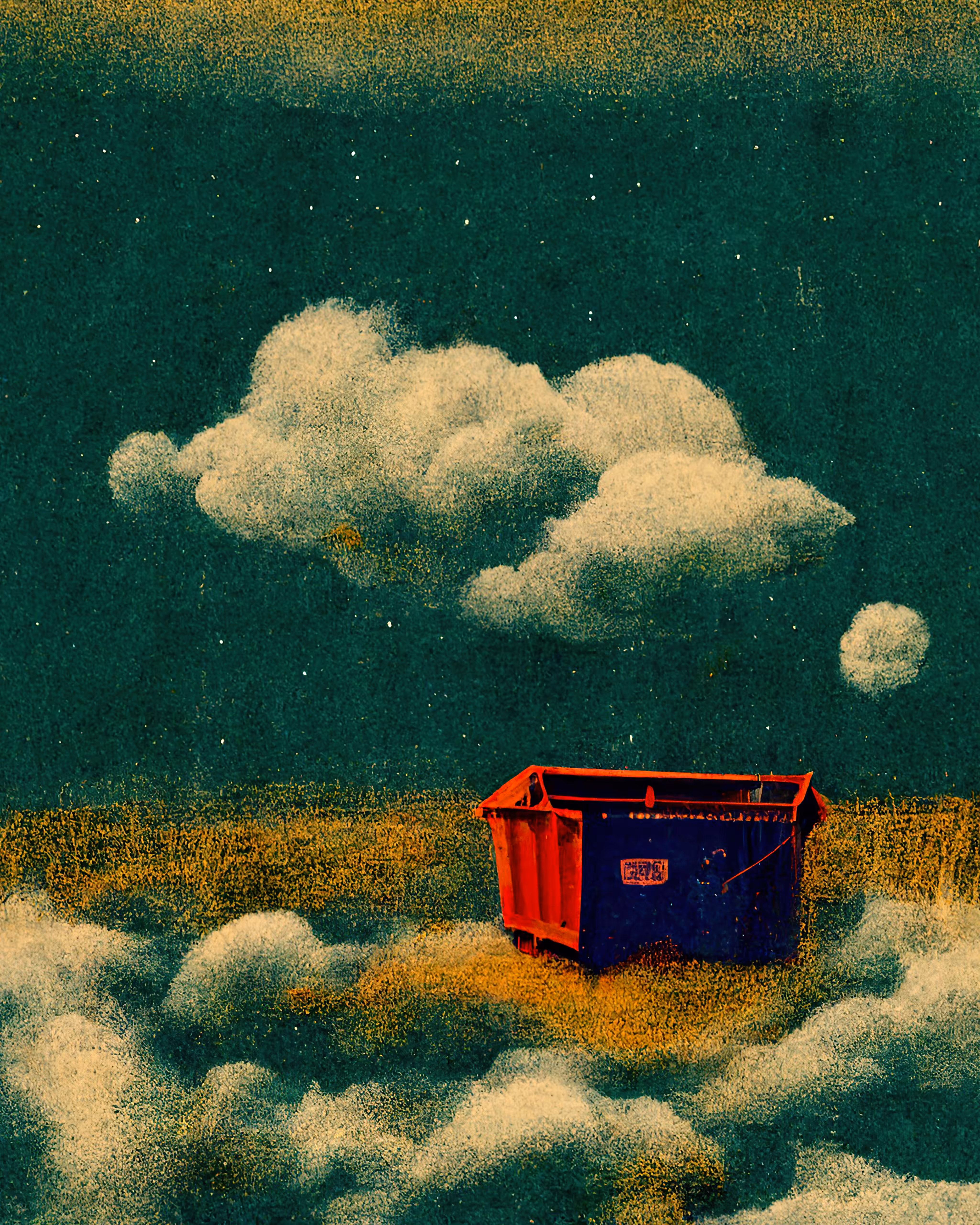 Peaceful trash