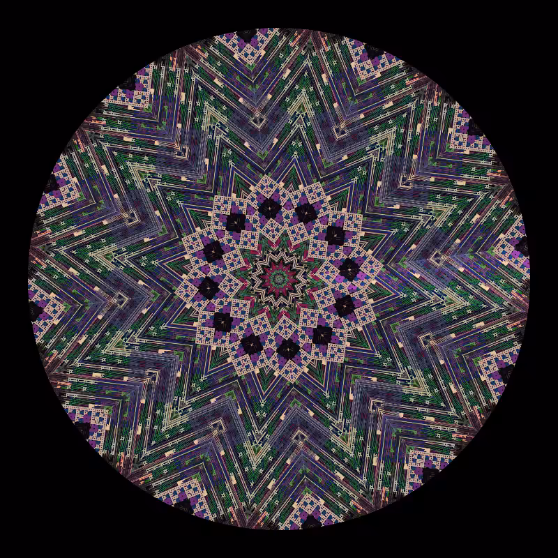 Binary kaleidoscope #116