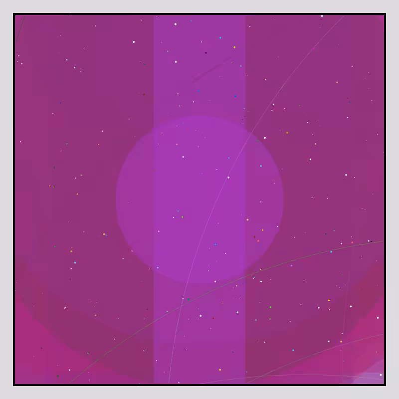 Color Field Starry B #109