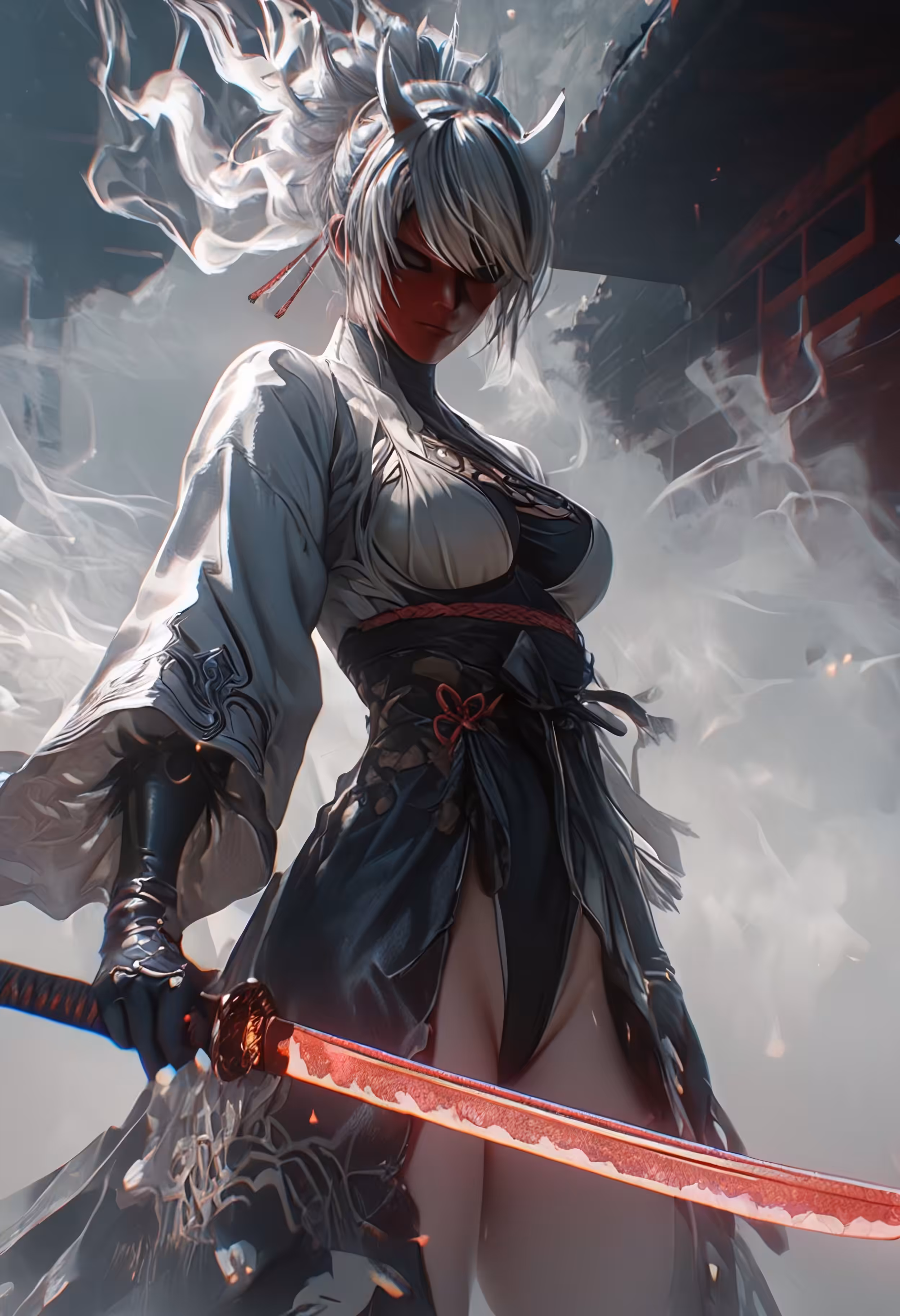Masked warrior
