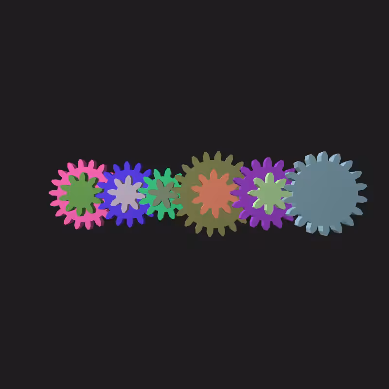 Mechanical gears #13