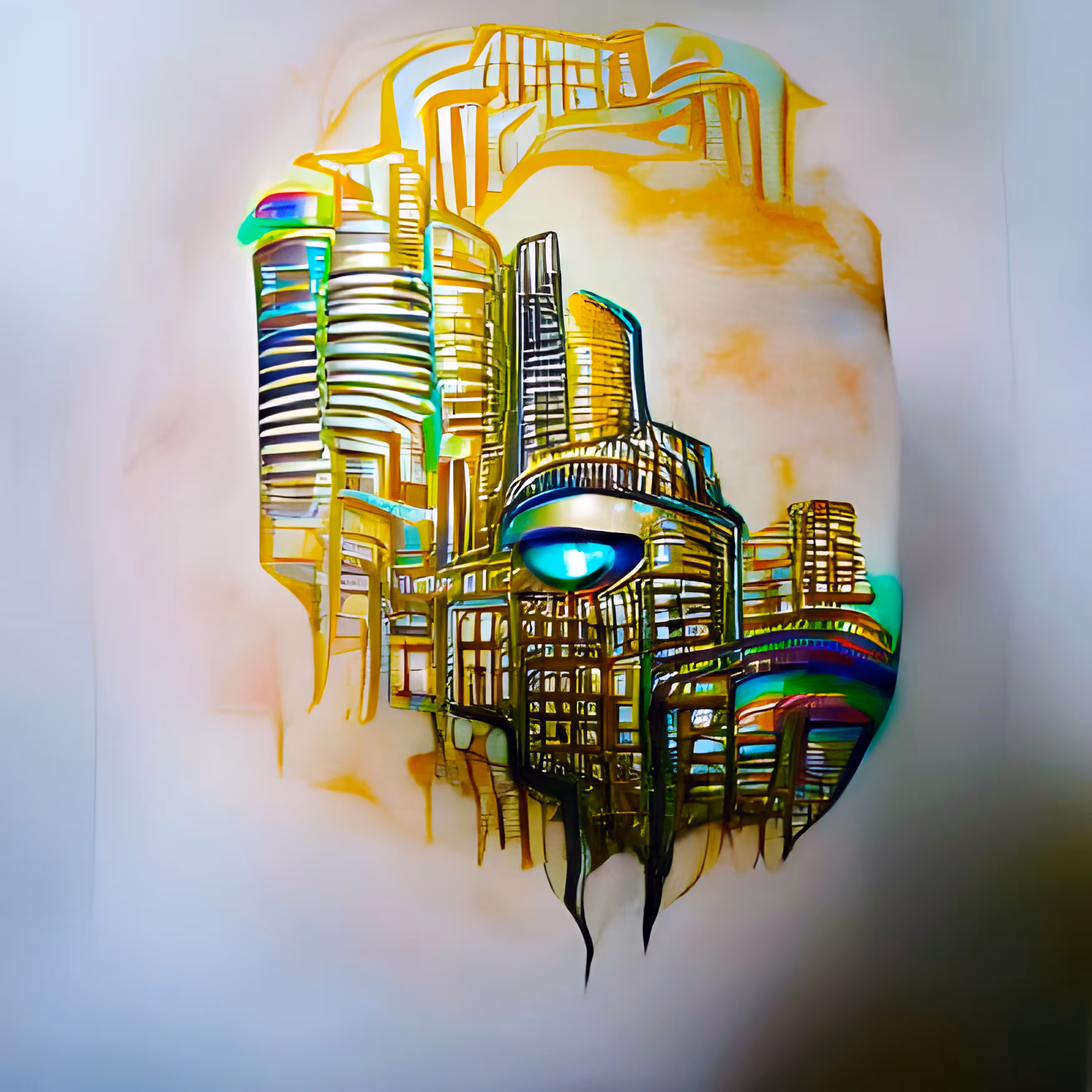 Dystopian Metropolis: La Urbo