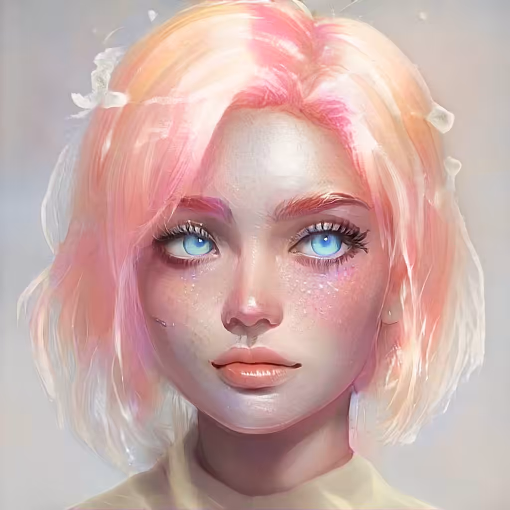 PINK GIRLS/ 19 Animated Avatar by AI TECH