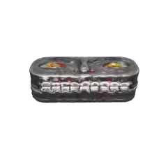 face + coffin + spikes + snake + blood + gold