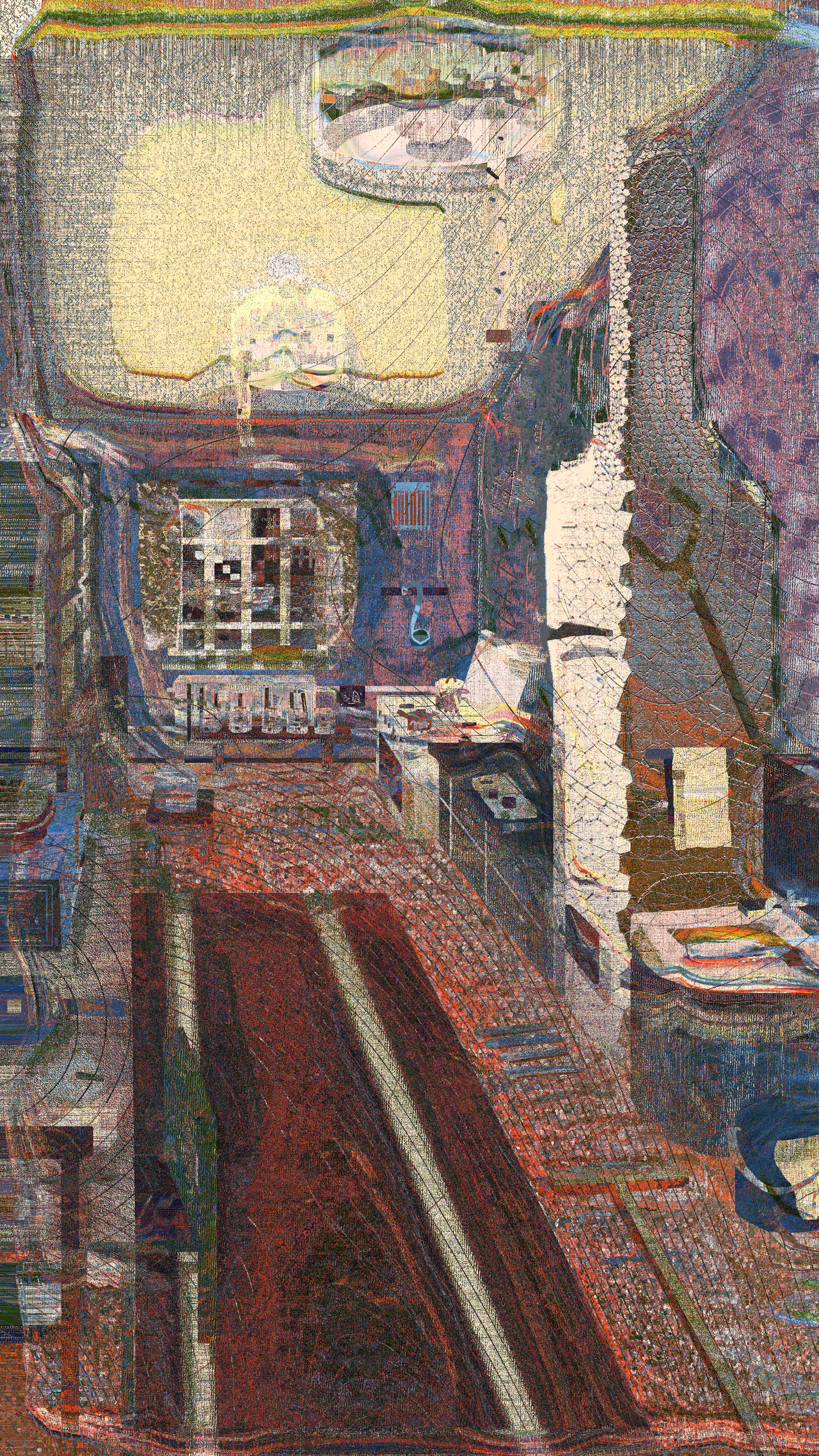 Kitchen with a stove
