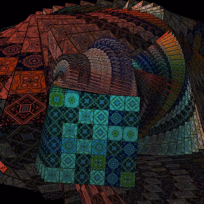 PSYCHEDELIC MOSAIC #22