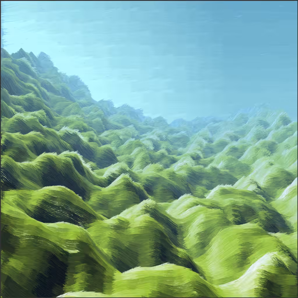Lush Fields  #91