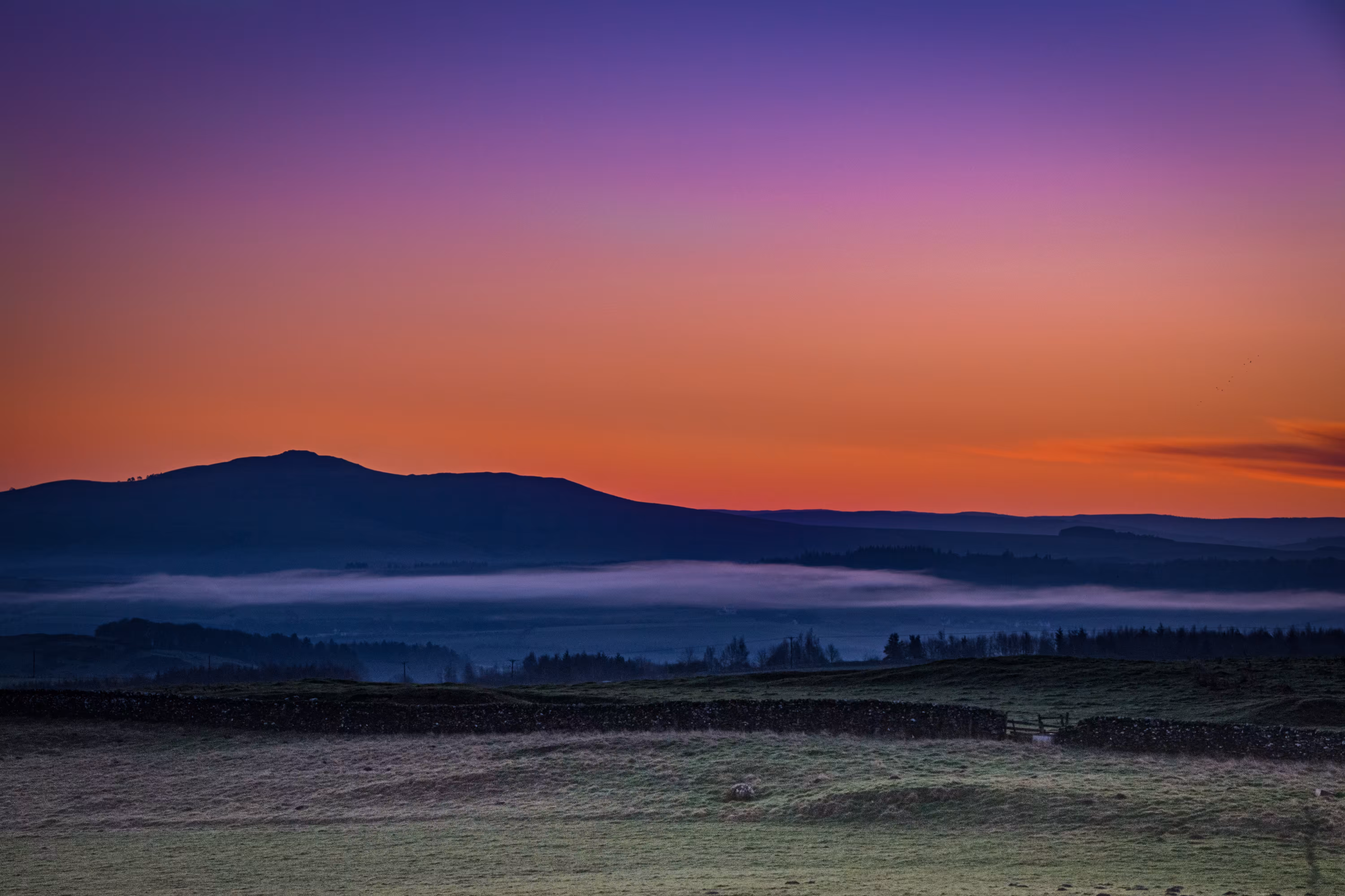 Sunrise and Hazy Days