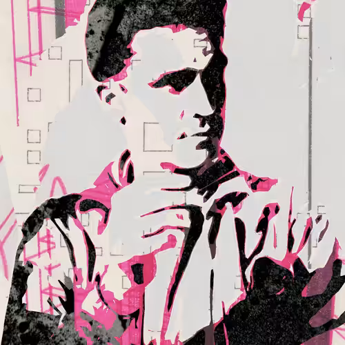 Generative Portrait of Robert Mallary #1996