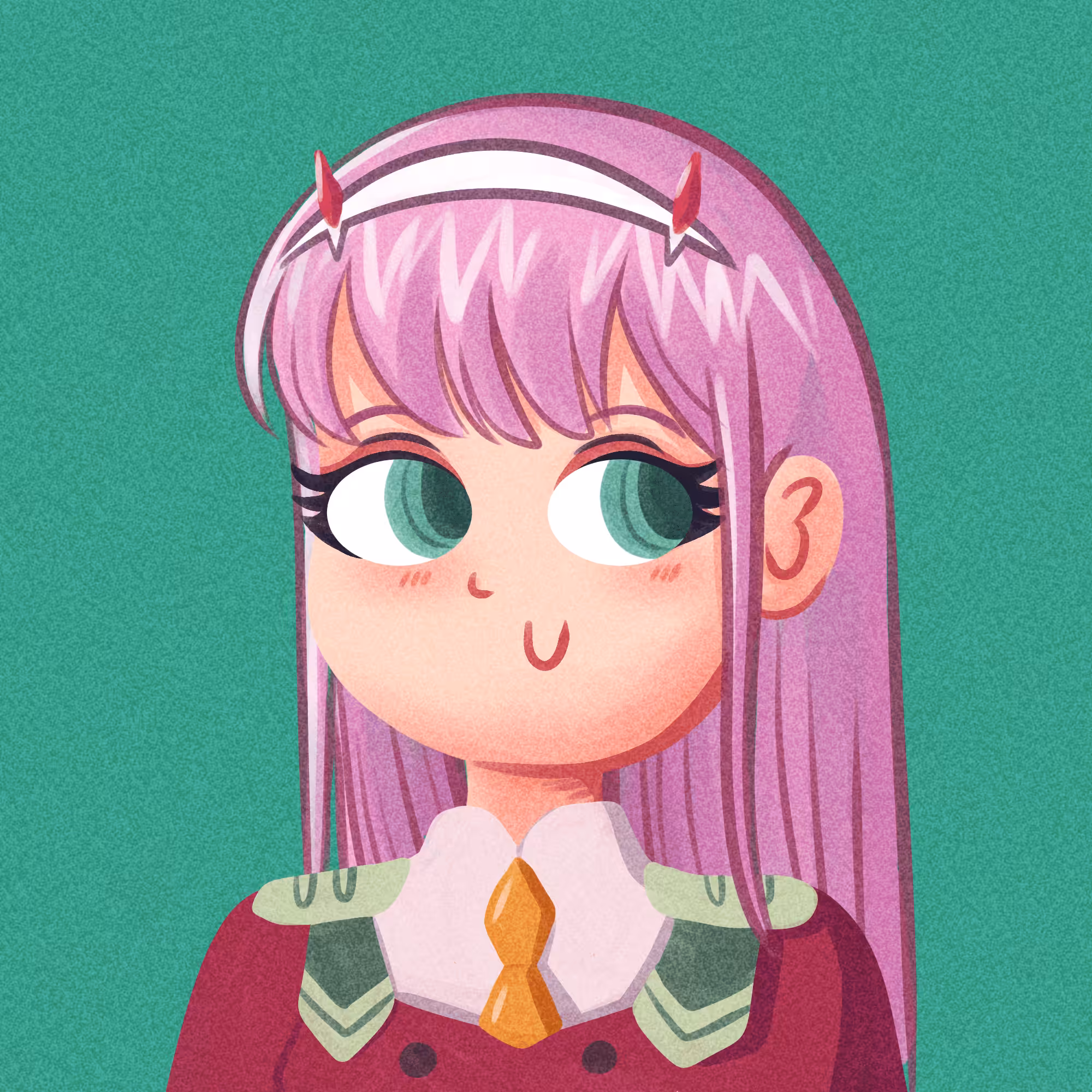 056 Cosplayer Zero Two