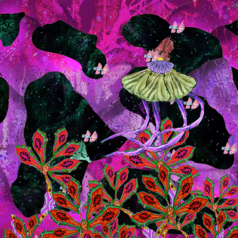 Rodeo posts: The Purple Cave Jellyfish