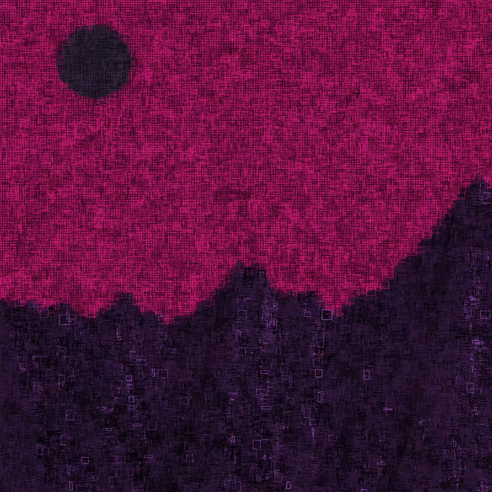 Classic generative landscape V2 #4