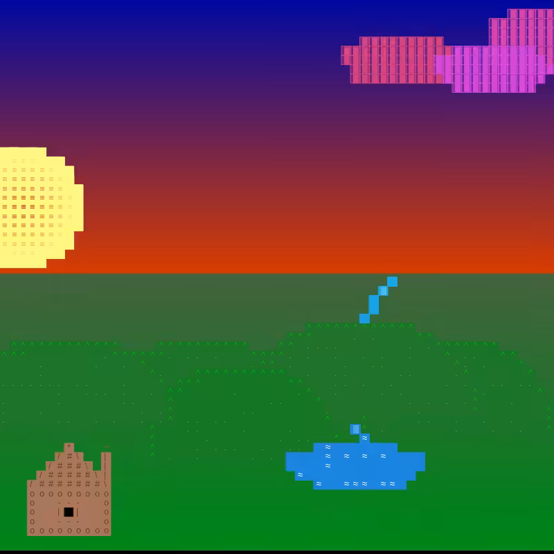 Ascii Timescapes #34