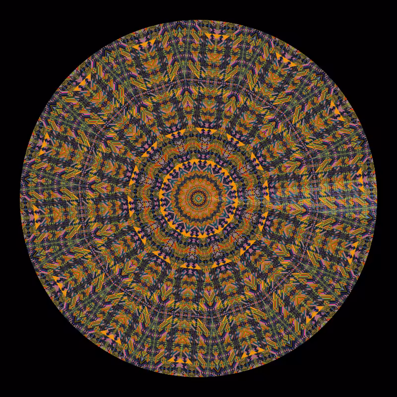 Binary kaleidoscope #20