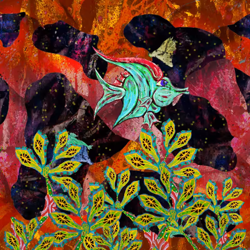 AQUARIUM #22 - THE ANGELFISH