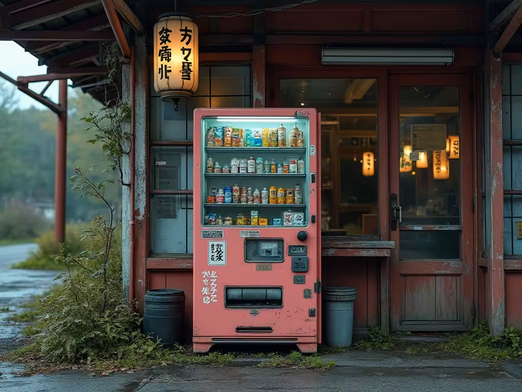 Vending Echoes in a Silent Apocalypse 