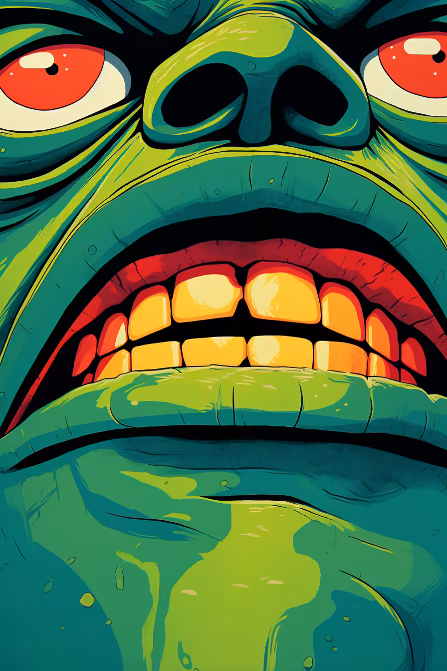 a_digital_drawing_of_a_face_that_has_a_mouth_out