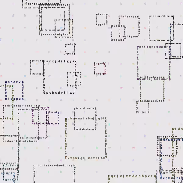 Rects letters #18