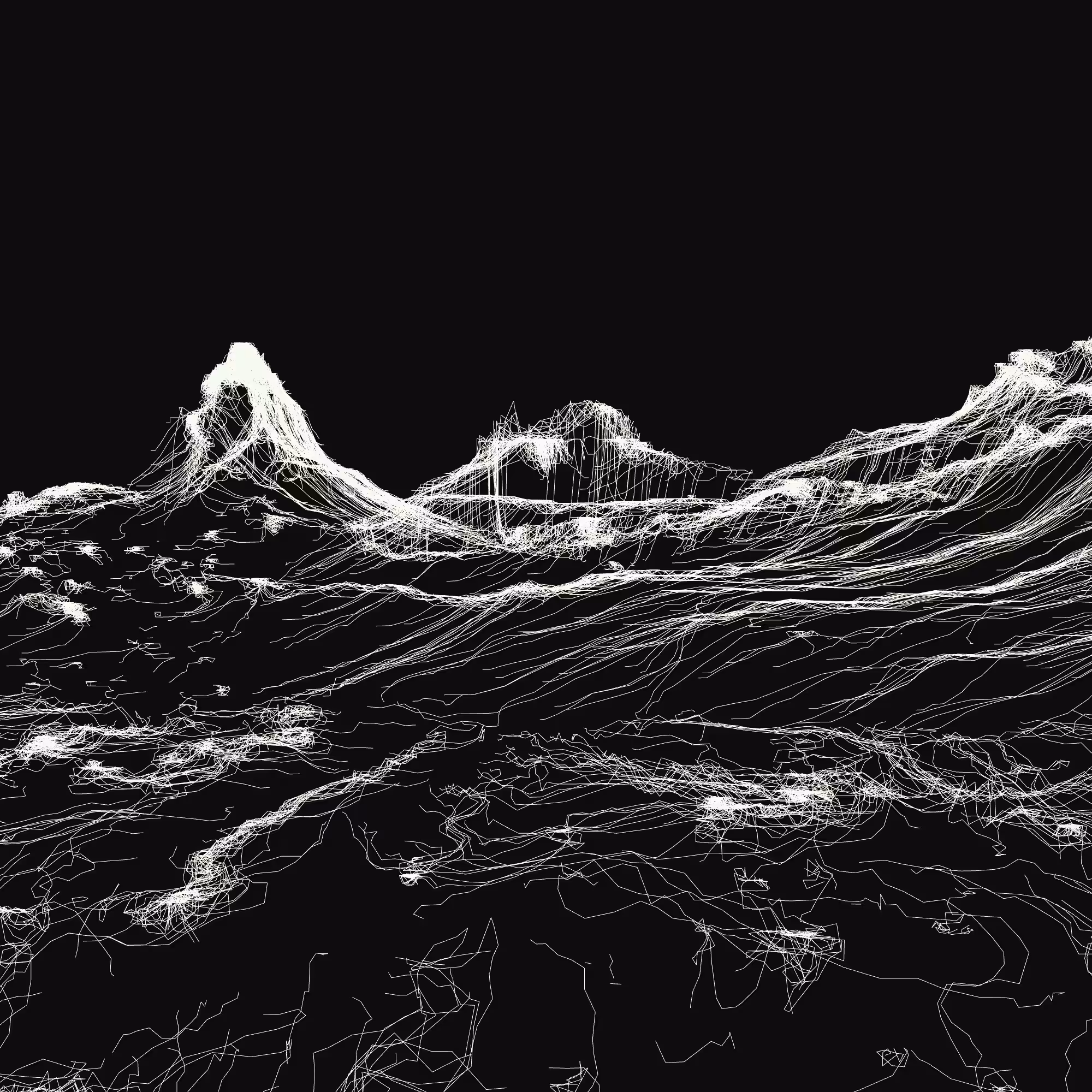 Ridge Scribbles #11