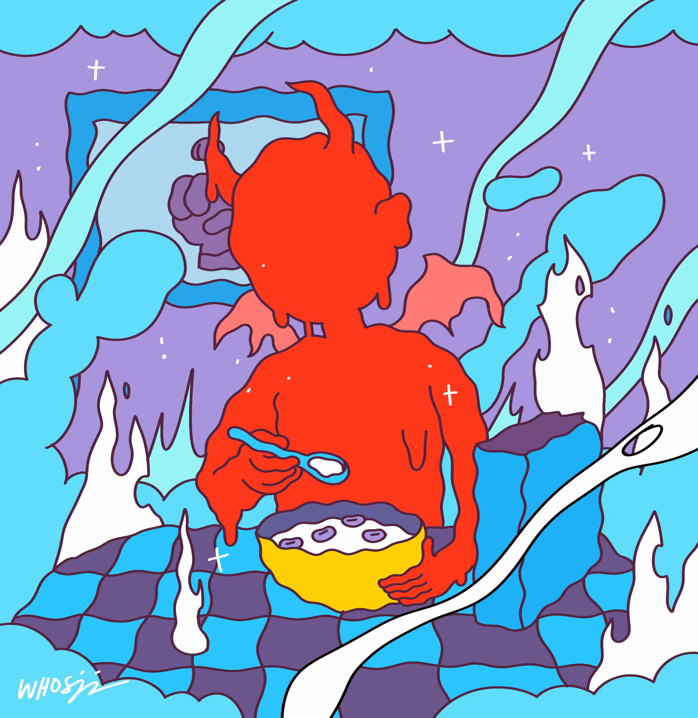 Hot breakfast