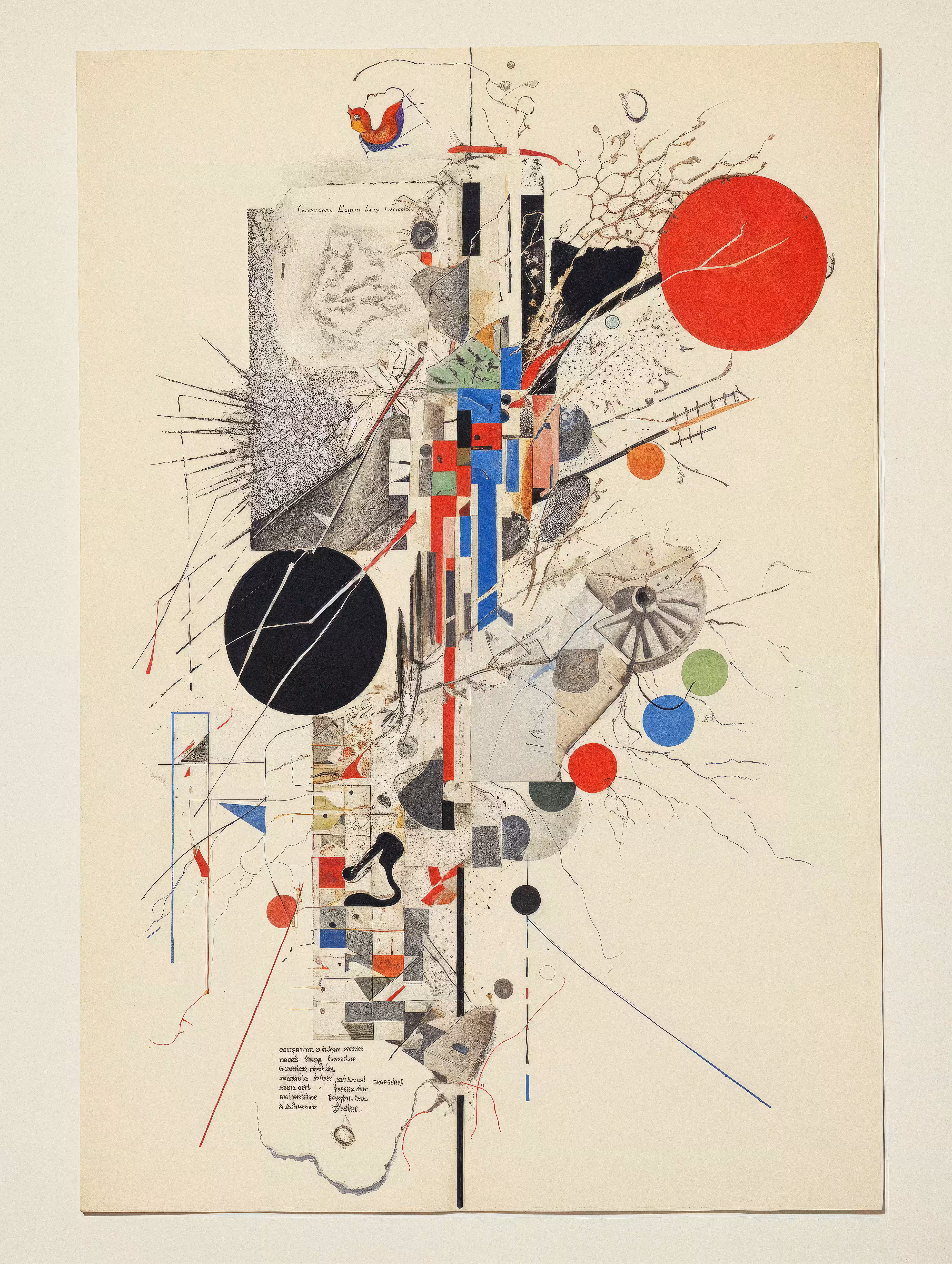 "Information Overload Unit" - piece 019