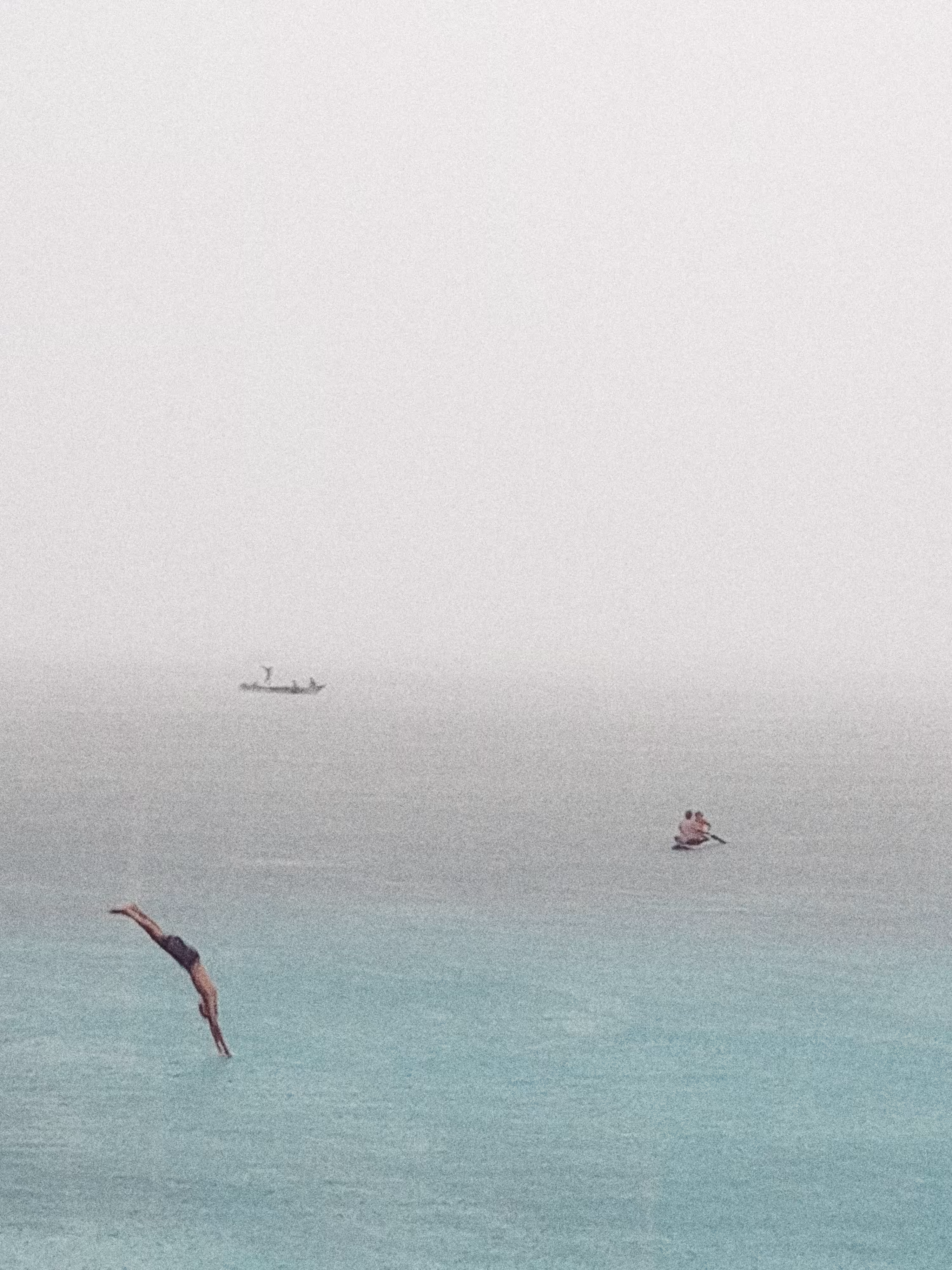 Rain at The Beach