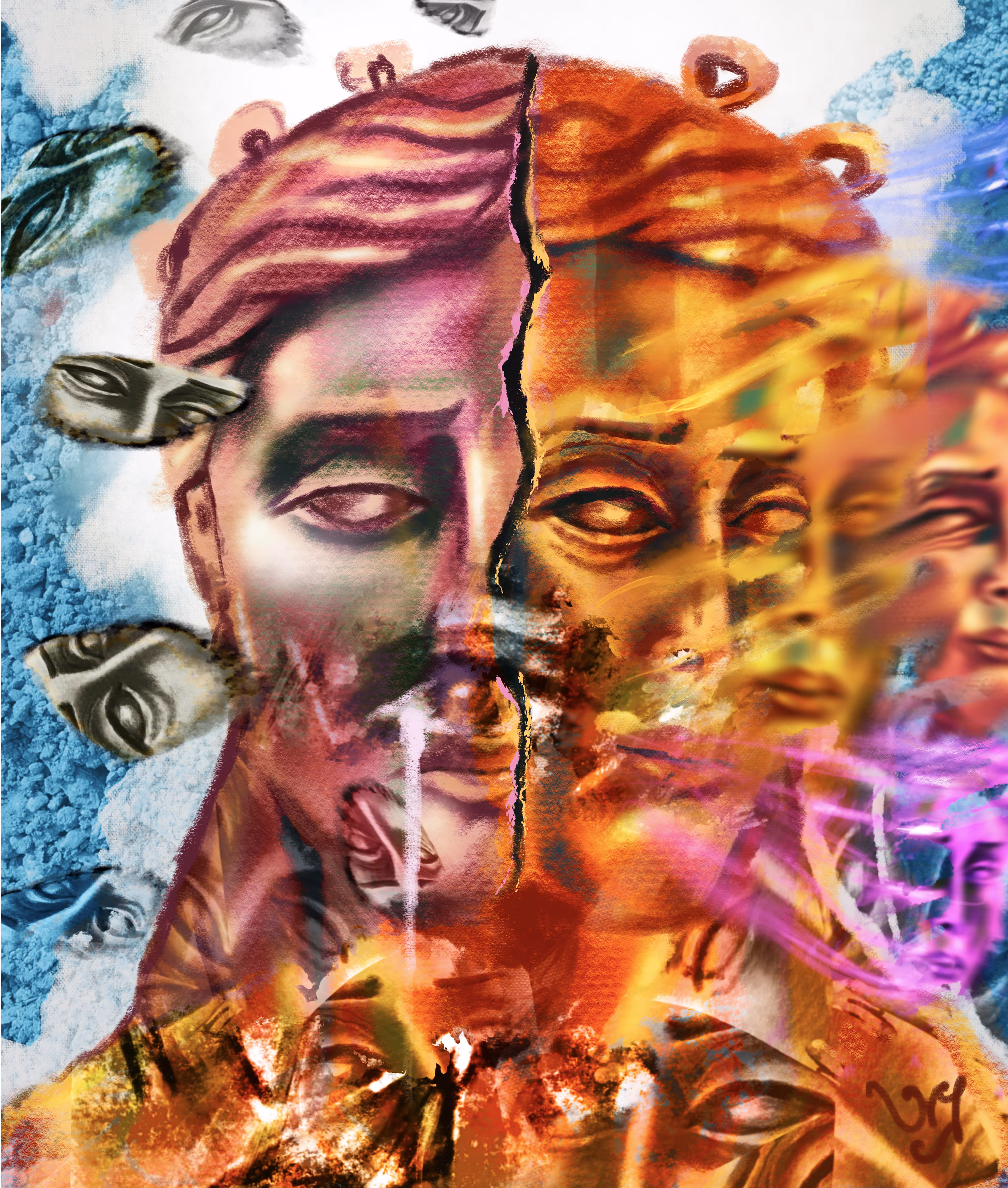 Crumbling Mirror of Existence
