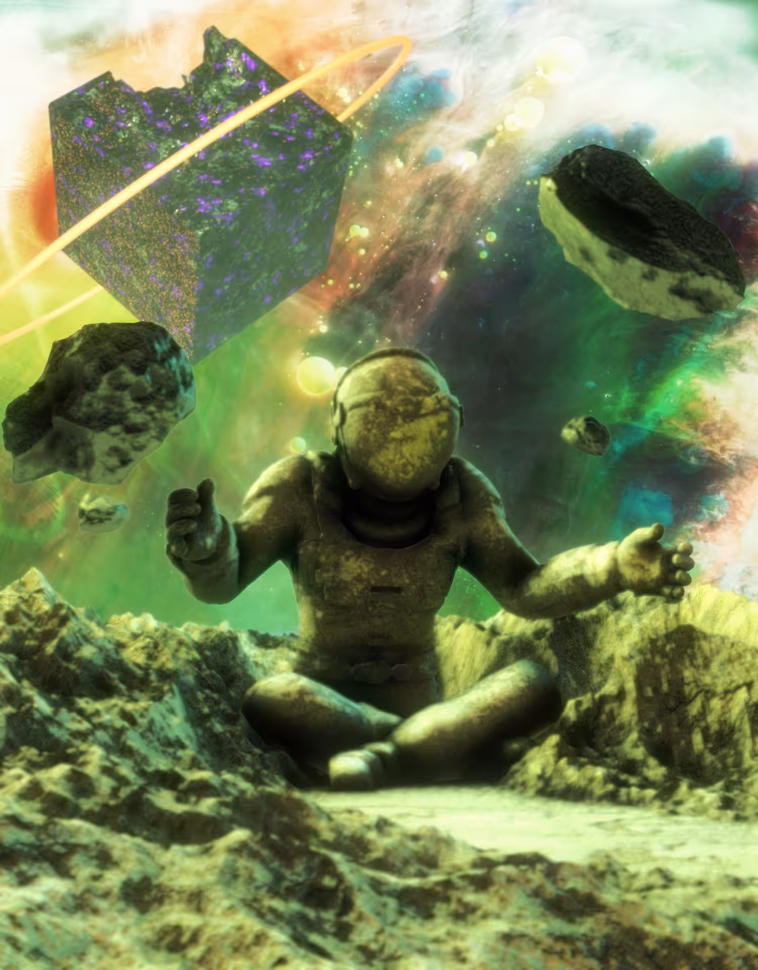 The ancient astronaut...