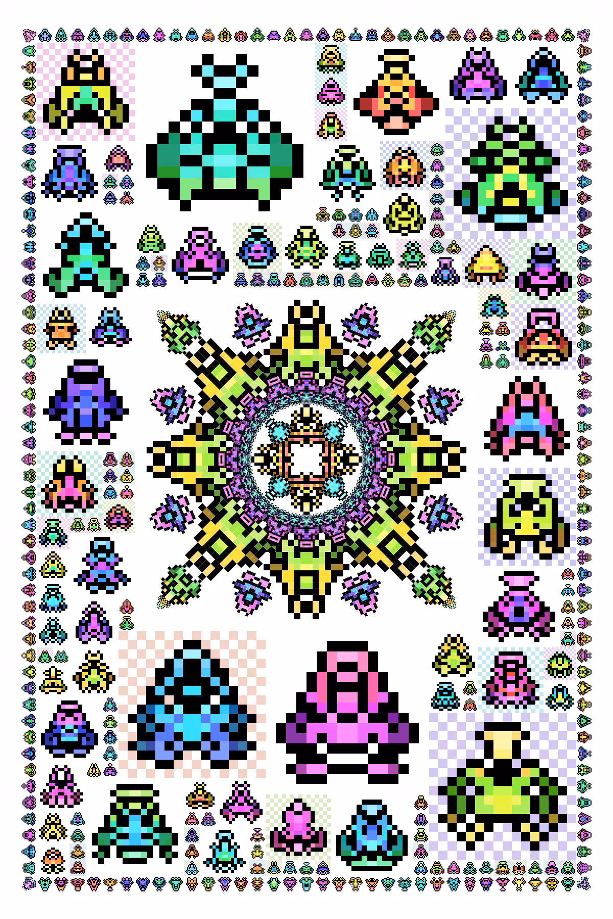 Pixel Spaceships #58