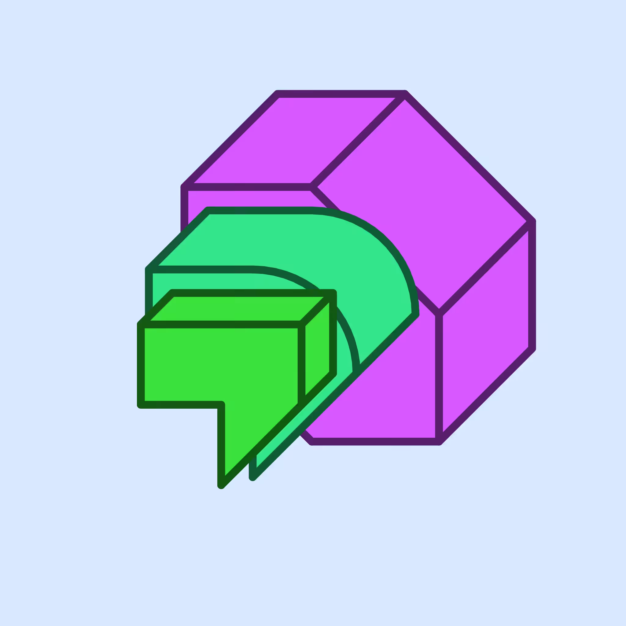 Calm shapes #1107