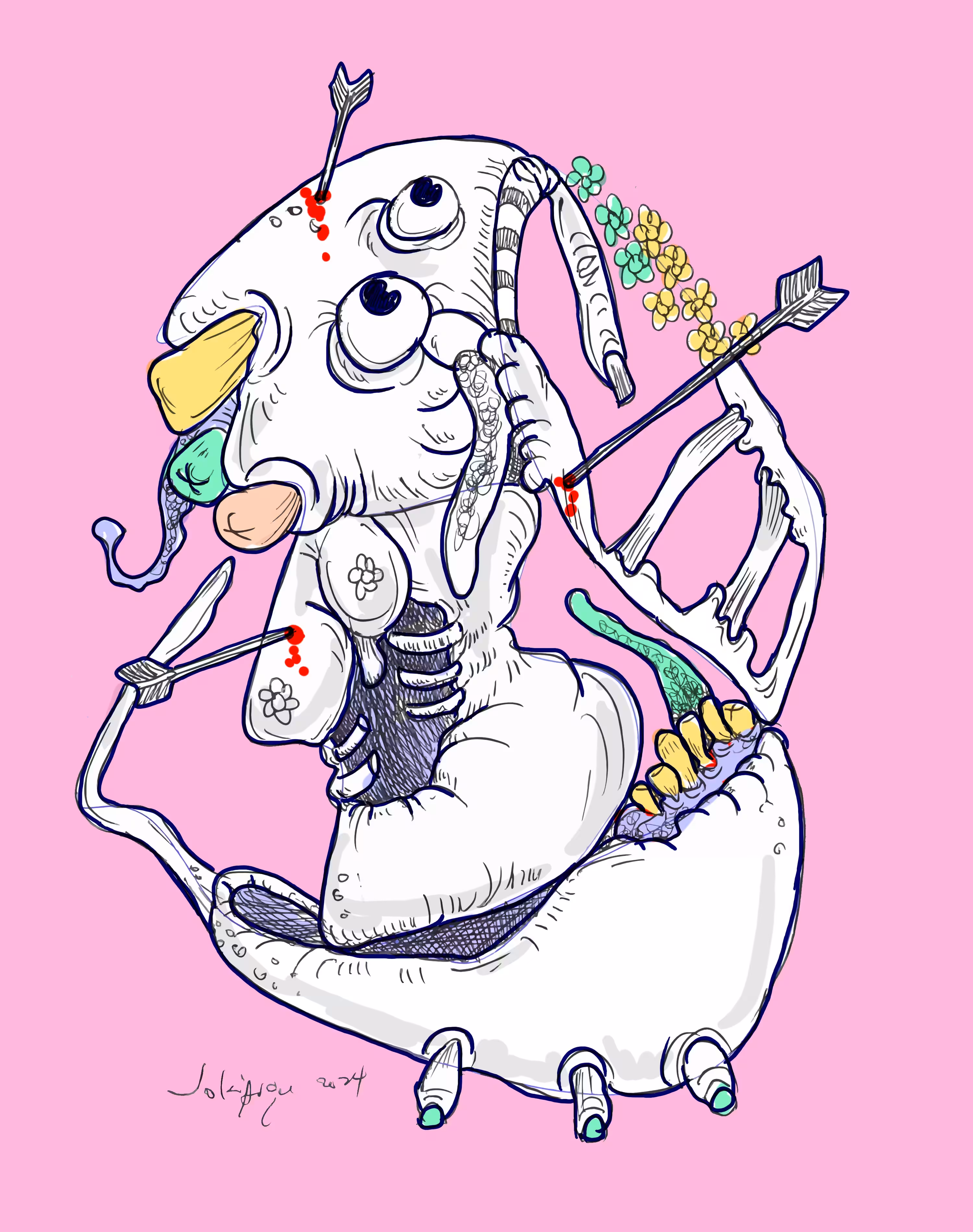 the gunning of a creature wif tiny phalanges