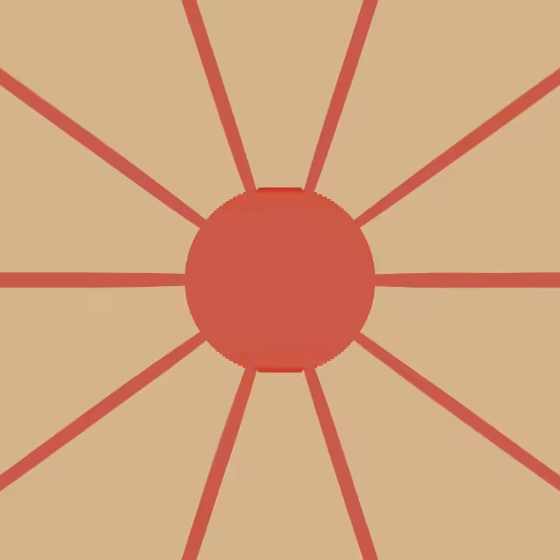 Lever de soleil linéaire #8