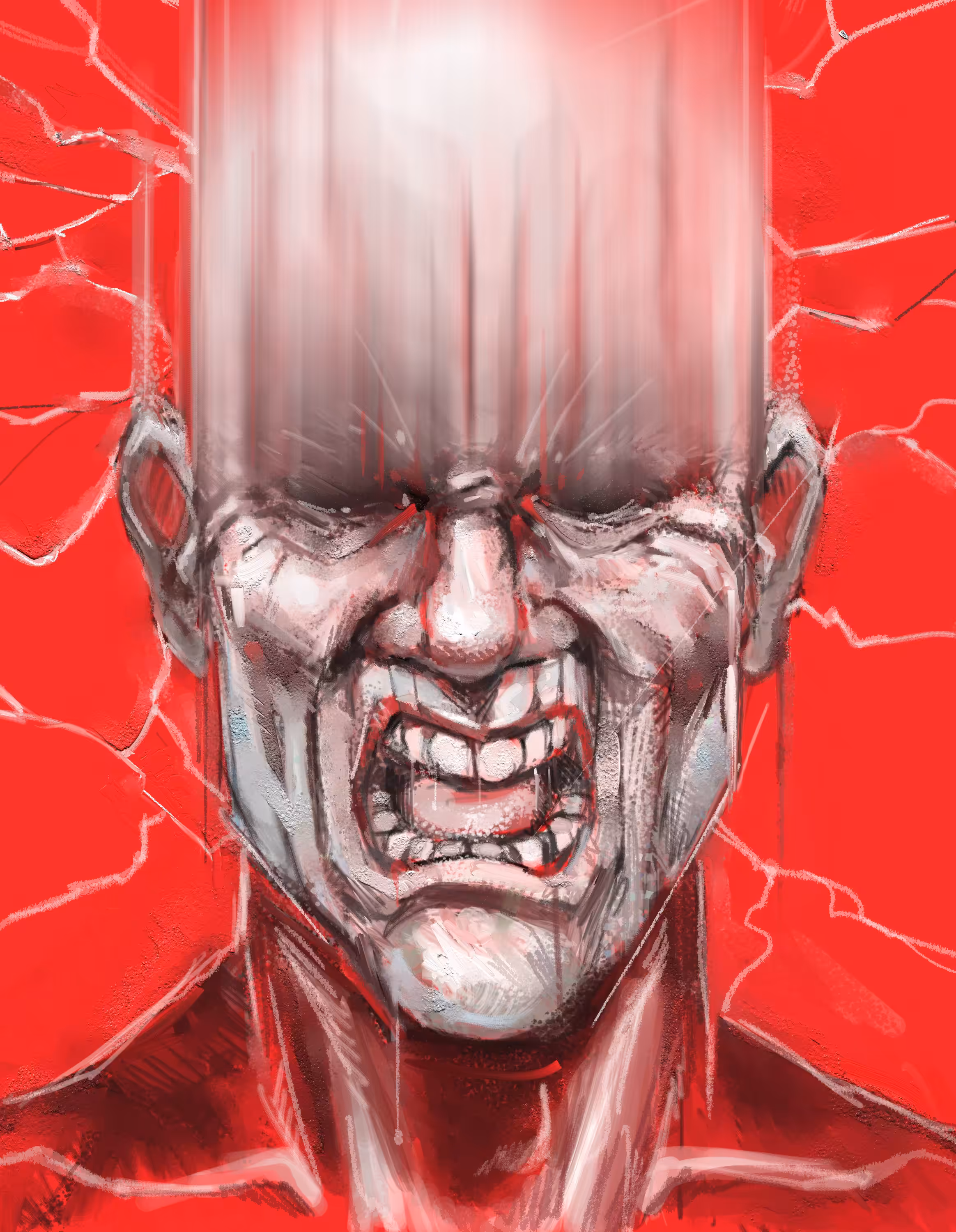 Anger in Red