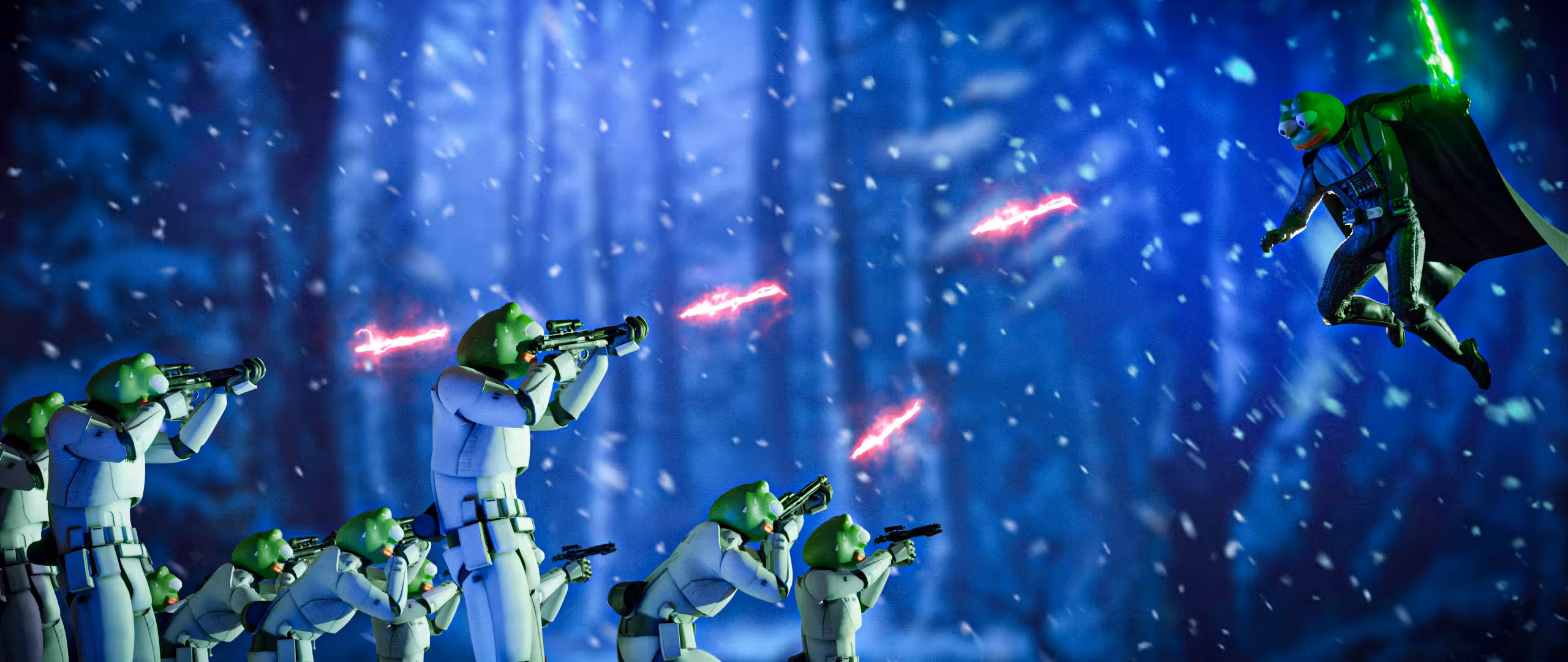 Darth Pepe vs Empire