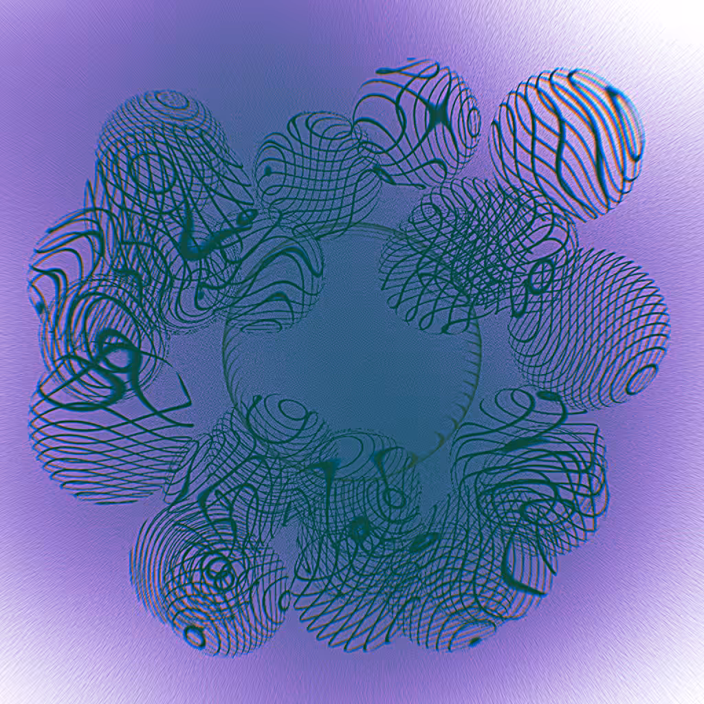 Moiré Meditation #5