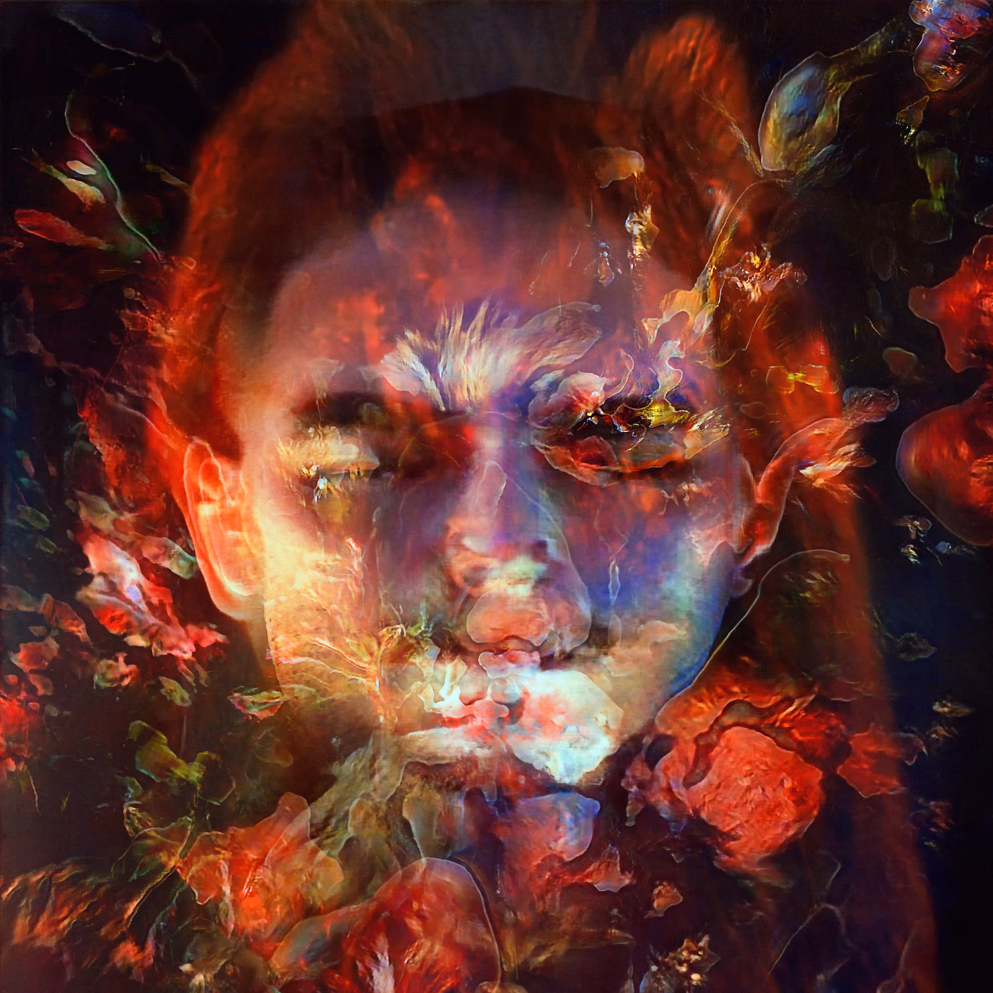 Lion Man Triptych / panel 1