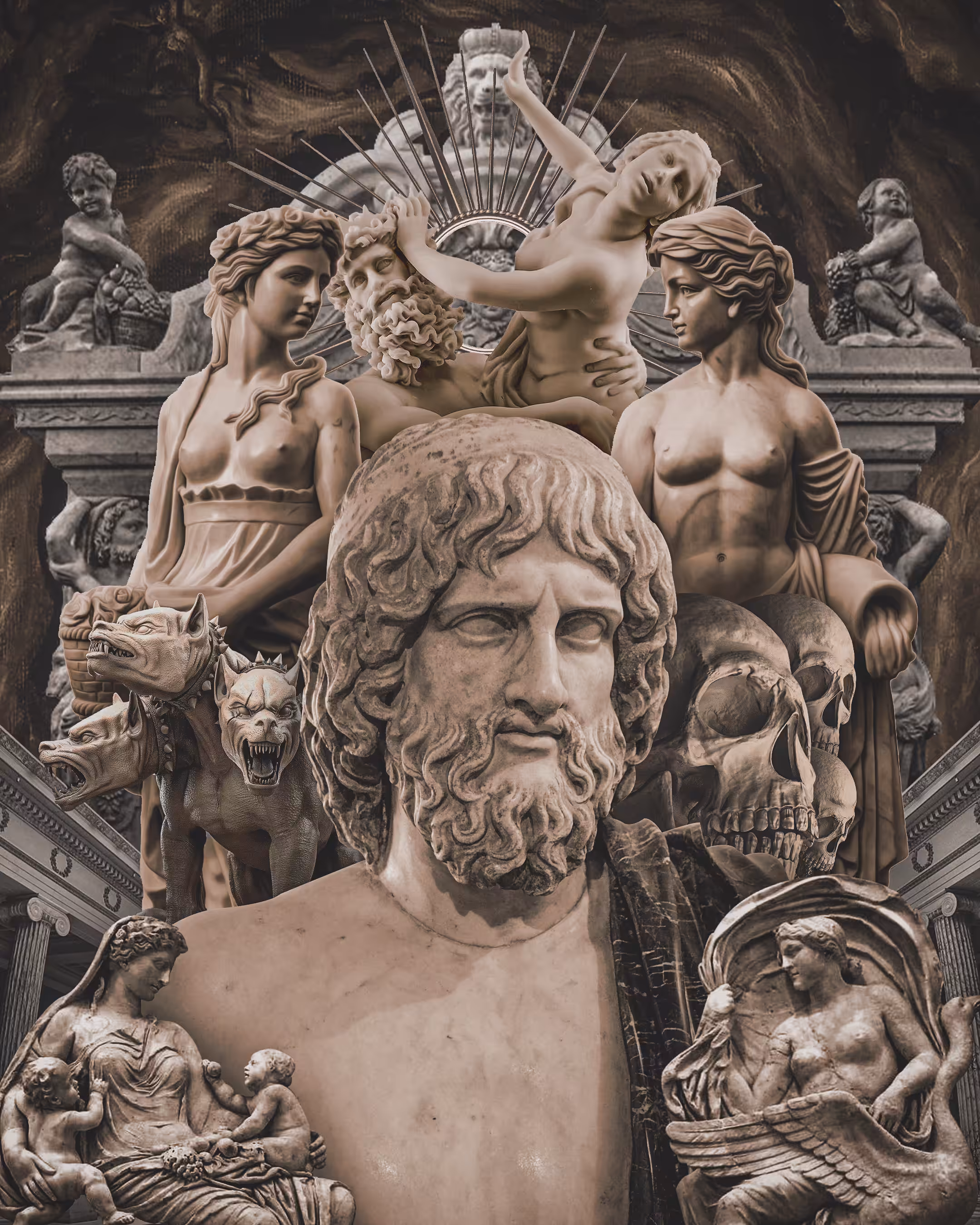 HADES, God of the dead and the king of underworld