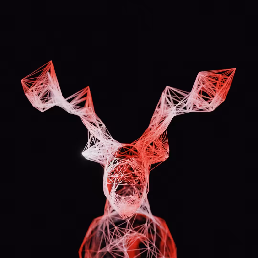 Red Plexus Reindeer