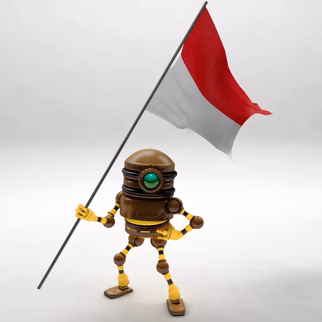 Steambot :Raise the flag