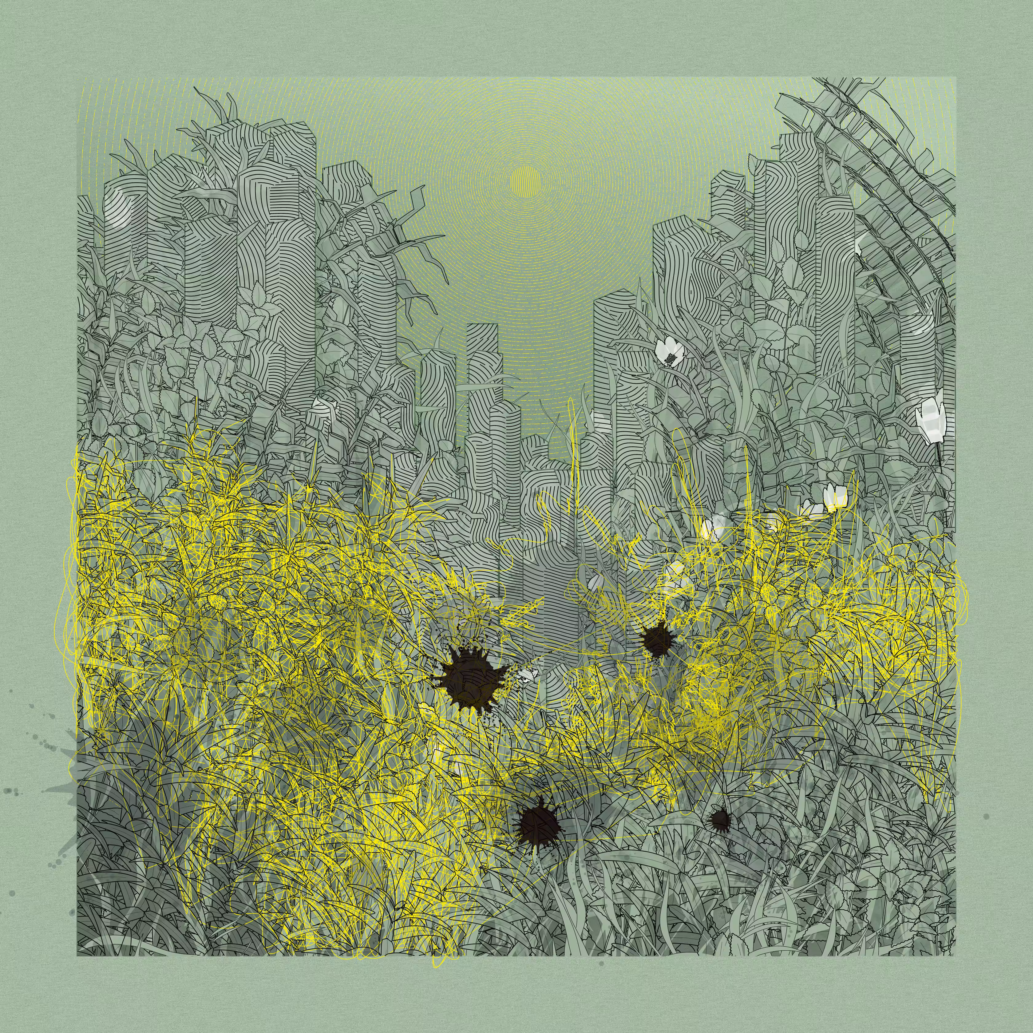 Landscape with Carbon Capture #9008