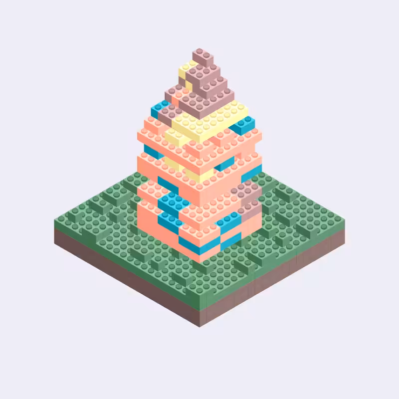 Plastic Town I #123