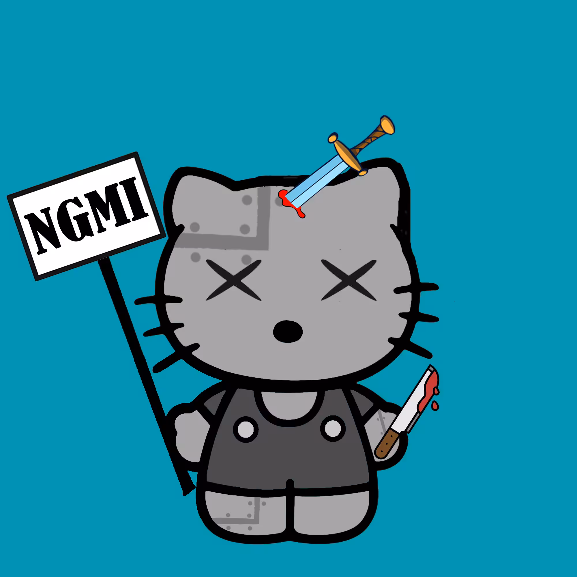 Hello Rekt Kitty - 242