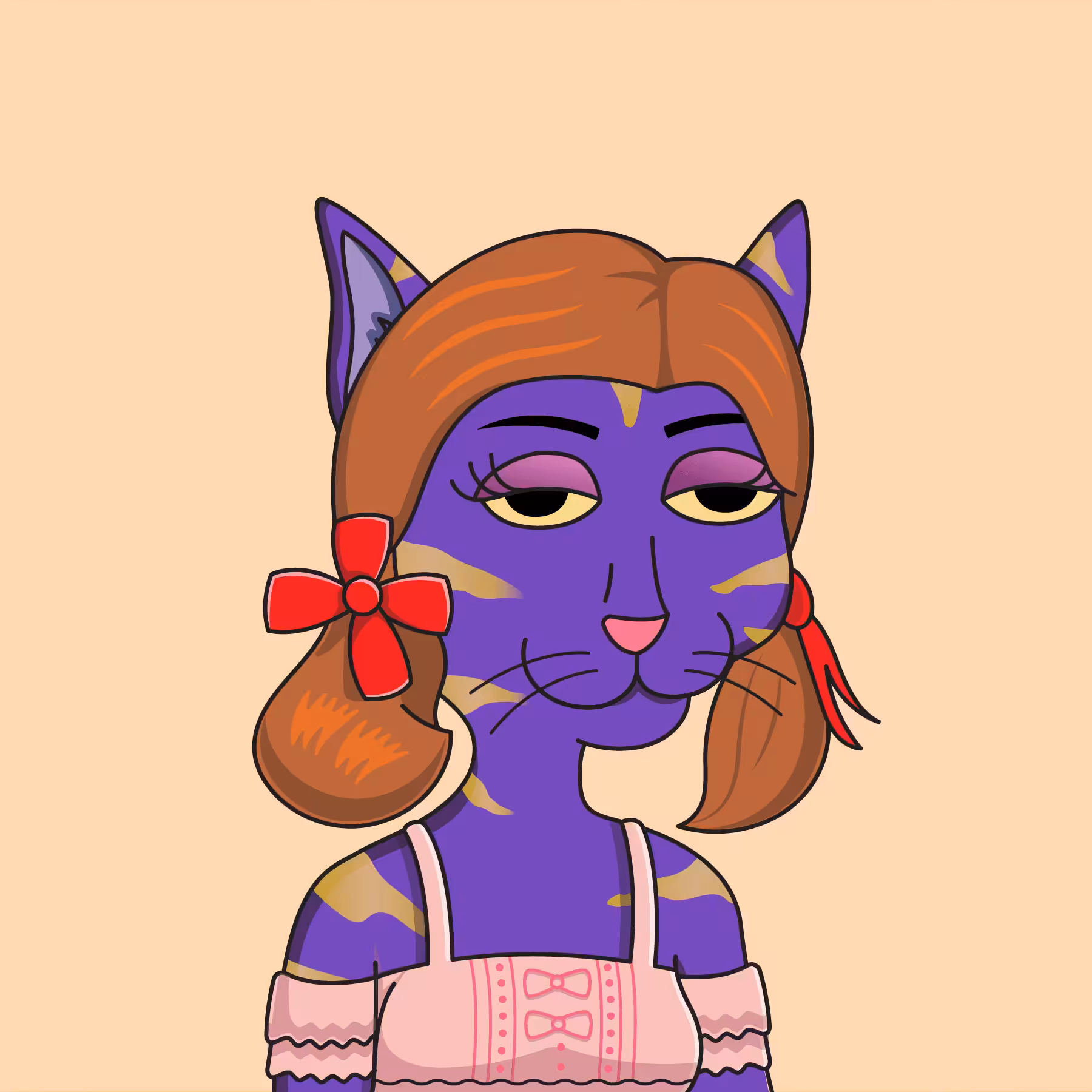 Girl Cat #561
