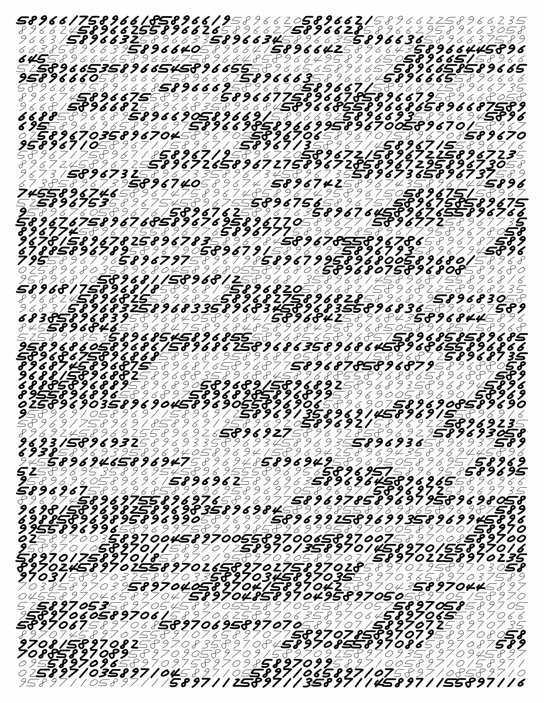 Endless (5,607,250 to Infinity) #988