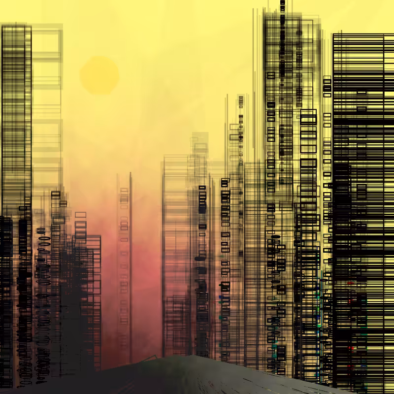 Contemporary building sketches #85