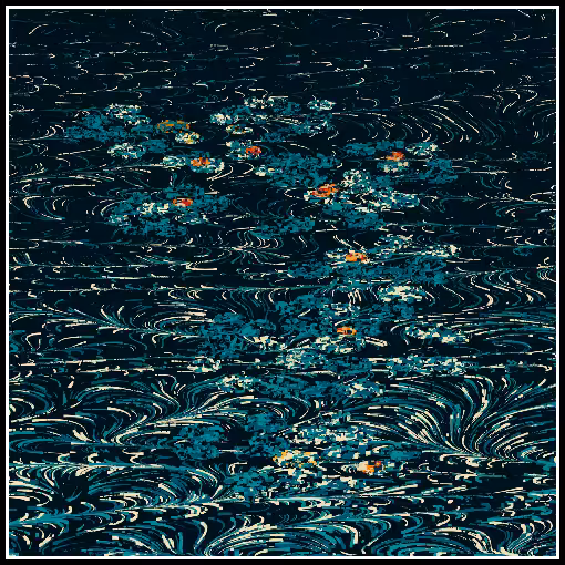 Polluted water lilies #60