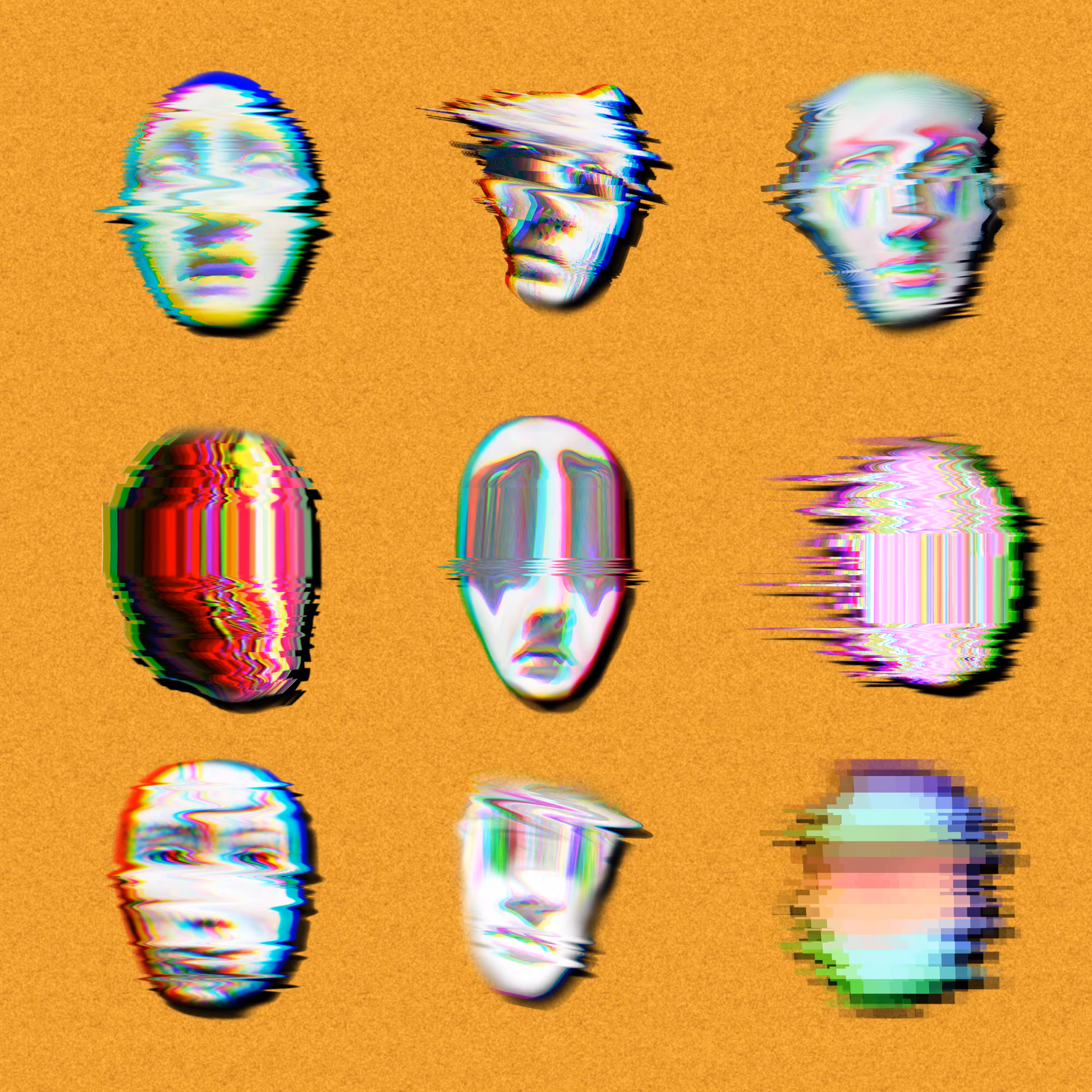 FACE | GLITCH | YELLOW